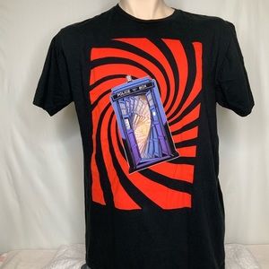 Dr Who tee XL police Booth short sleeve